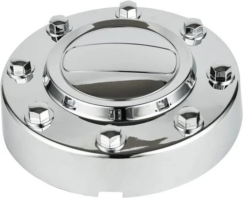 Miniatura 2 de Repuesto para tapa de cubo central de rueda cromada 2011-2018 Ram 3500 2 piezas delantera de 1 tonelada doble DRW aleación 68081010AA 68081010AB
