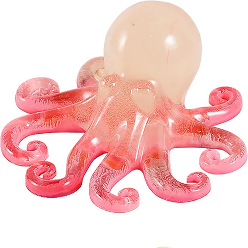 Molde de resina y vela cilíndrica de pulpo animal – Moldes de silicona de fundición de resina para decoración del hogar y fabricación de velas,
