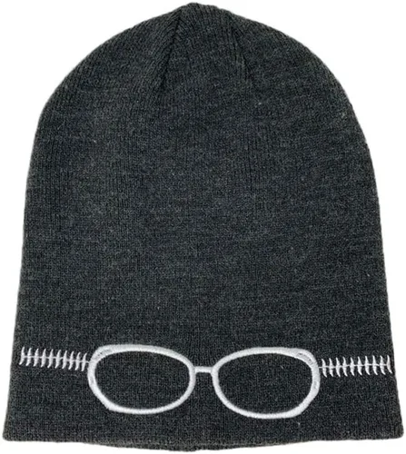 Miniatura 2 de Gorro largo con bordado de gafas