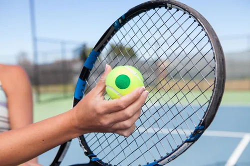 Miniatura 7 de Gamma Orange 60 and Green 78 Dot Training Tennis Balls for Kids & Beginners, Low-Compression Core Reduces Speed & Bounce, Great for Tennis Practice