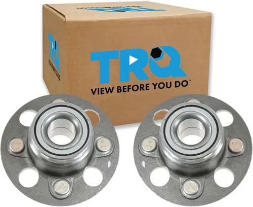 Miniatura 55 de TRQ Juego de buje y rodamiento trasero de 2 piezas compatible con Audi TT 2000-2006 TT Quattro, Volkswagen Beetle 1998-2010, Golf 1998-2005, Jetta