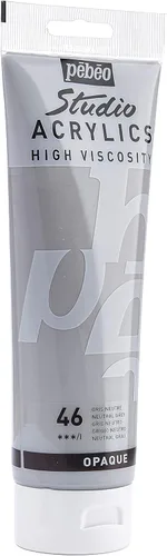 Miniatura 11 de Pebeo Acrílico de alta viscosidad 0.3 oz líquidas Gris neutro