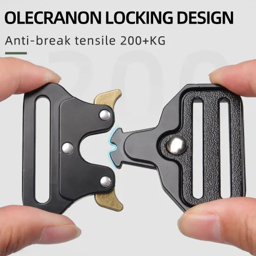 Miniatura 3 de Collar táctico para perro con asa, collar grueso militar resistente para perros medianos, hebilla de metal de liberación rápida, ajustable y cómodo