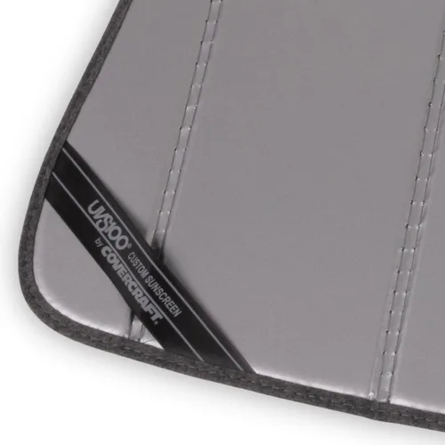 Miniatura 3 de Covercraft Protector solar personalizado UVS100 UV11163SV Compatible con modelos seleccionados de Nissan Juke, color plateado
