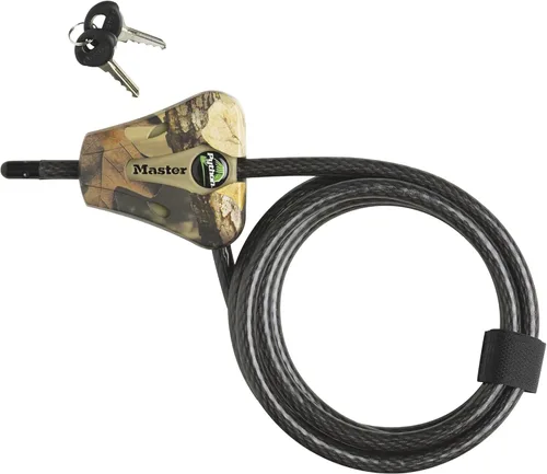 Miniatura 3 de Master Lock Python, cable de bloqueo ajustable, 6 pies, 8418KADCAMO-TMB Camuflaje