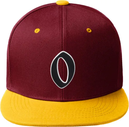 Miniatura 1189 de Daxton Gorra clásica con visera de billete plano con letras del alfabeto inglés antiguo de la A a la Z