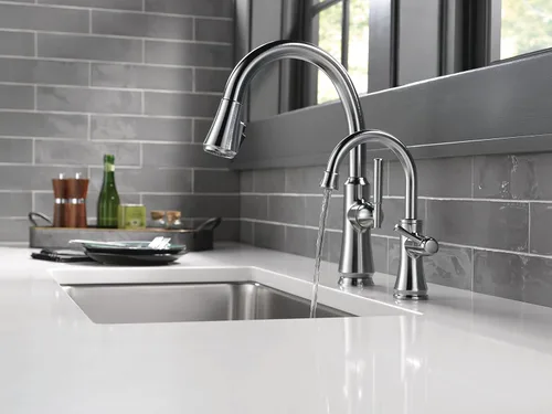 Miniatura 4 de DELTA FAUCET 1920-AR-DST - Grifo tradicional para bebidas, acero inoxidable ártico