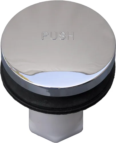 Miniatura 3 de Tapón para desagüe de bañera 03-4901 de LASCO, estilo "Tip-Toe", 5/16", cromado, 03-4903