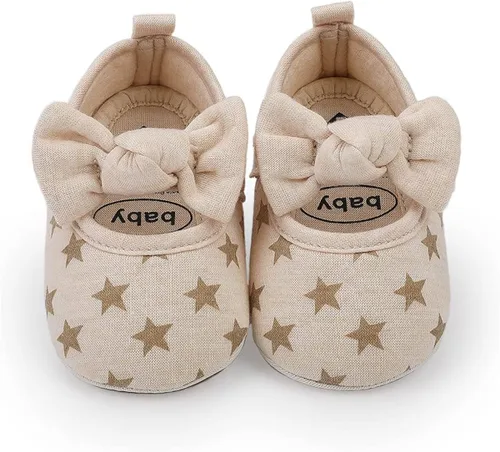 Miniatura 5 de COSANKIM Zapatos planos Mary Jane con suela de goma antideslizante para bebés y niñas pequeñas, zapatos de vestir de princesa