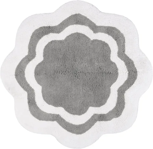 Miniatura 15 de Sherry Kline Alfombra de baño con diseño de pétalos, absorbente de agua, hecha a mano, lavable a máquina, tapete de baño para decoración, tapete