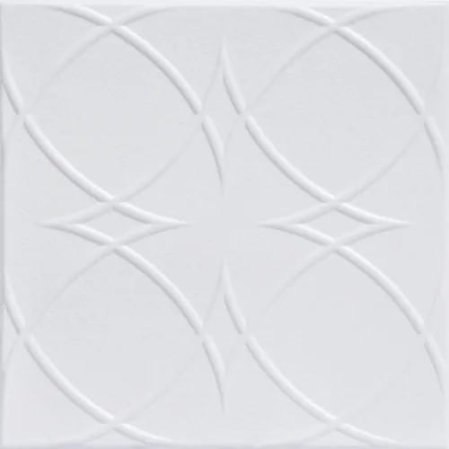 Miniatura 18 de À LA MAISON CEILINGS R82 - Azulejos de techo de espuma con pegamento de círculos y estrellas (21.6 pies cuadrados/caja), paquete de 8, color dorado