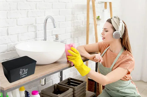 Miniatura 4 de Moorfowl Dispensador de toallitas de bebé para baño, no enjuagues, tamaño superior