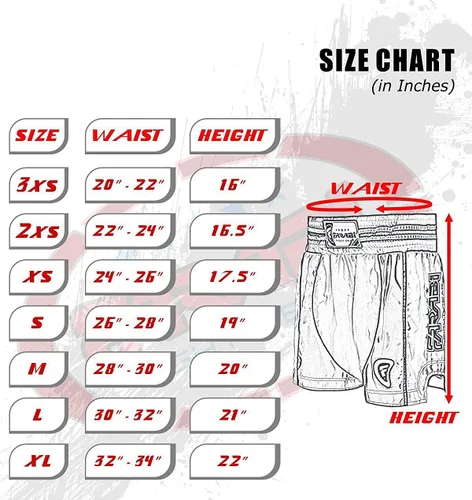 Miniatura 2 de FARABI Pro Boxeo Muay Pantalones cortos de combate para boxeo MMA Muay Thai Fight Shorts