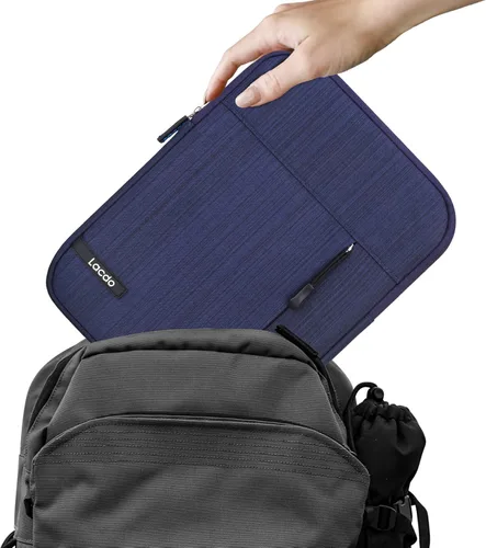 Miniatura 6 de Lacdo Funda para tablet para iPad A16 de 11 pulgadas, iPad Air M4, M3, M2 de 11 pulgadas, iPad Pro M5 M4 de 11 pulgadas, iPad/iPad Air de 10.9 Azul