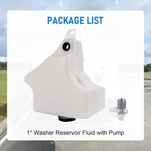 Miniatura 2 de Reservorio de Líquido Lavaparabrisas con Bomba 603-5402 N5355001 Reemplazo para Kenworth T680 Peterbilt 320 330 335 340 357 362 365 367 378 382 384