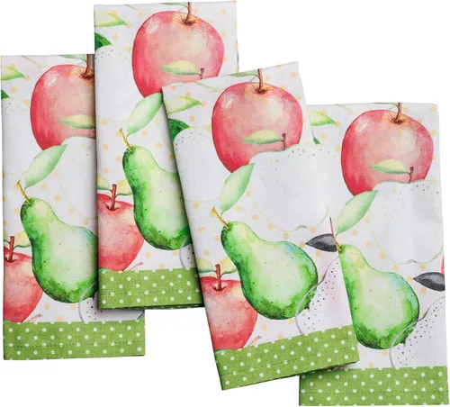 Miniatura 158 de Maison d' Hermine Happy Florals - Juego de 4 servilletas 100% algodón suave y cómodo perfectas para cenas familiares, bodas, fiestas de cóctel, 063