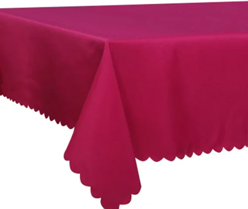 Miniatura 5 de Queenbox - Mantel rectangular rectangular de poliéster para bodas, fiestas, hoteles, restaurantes