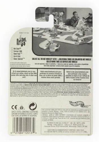 Miniatura 2 de Hot Wheels Final Runs 2004 Series #4 Cat-A-Pult Co-Mold Wheels #2004-136 Coche coleccionable Mattel escala 1:64