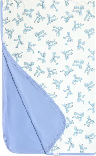 Miniatura 6 de Copper Pearl Manta de bebé jumbo de 3 capas: edredones suaves para niños y niñas Transpirable, acogedora manta para niños pequeños Edredón