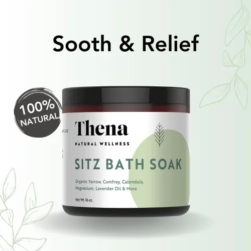 Miniatura 2 de Thena - Paquete de 2 baños orgánicos, esenciales posparto, 100% natural y suave con aceite esencial de lavanda y Epsom puro y sales del mar muerto