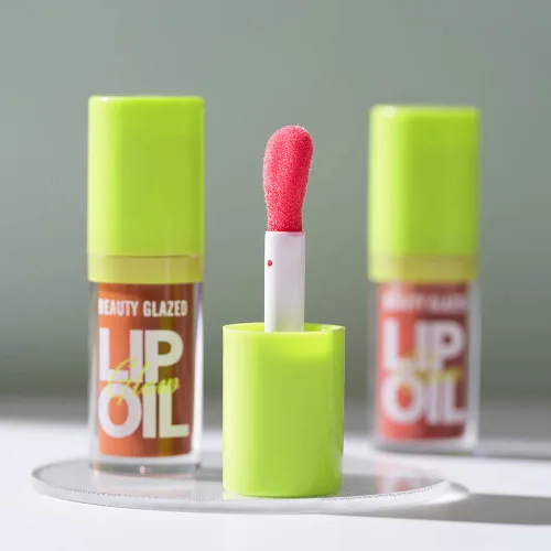 Miniatura 8 de Aceite de labios hidratante, hidratante para el cuidado de los labios, brillo labial brillante vegano para labios secos (101, tamaño estándar)