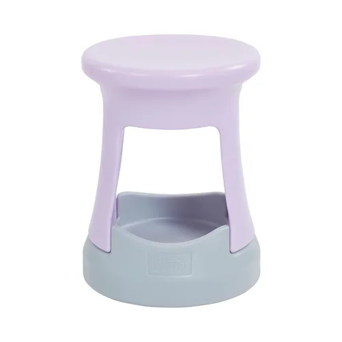 Miniatura 18 de ECR4Kids Taburete tambaleante de almacenamiento activo, altura del asiento de 18 pulgadas, muebles para niños, color negro