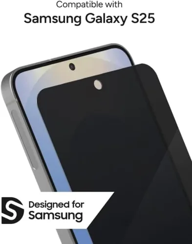 Miniatura 3 de ZAGG Fusion Privacy - Protector de pantalla antirreflejos para Samsung Galaxy S25 Ultra, polímero híbrido flexible, acabado mate, filtro