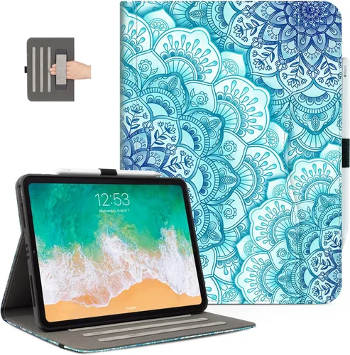 Miniatura 14 de Vimorco Estuche de Cuero para iPad Air 4ª/5ª 10.9, para iPad Air 11 6ª M2, para iPad Pro 11 pulgadas 4ª/3ª/2ª/1ª Generación, Soporte para Lápiz, Asa