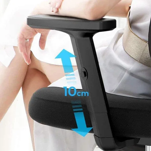 Miniatura 5 de Ergonomic Office Chair High Back Mesh Office Chair Computer Chair Desk Chair with 3D Armrest and Adjustable Headrest Ergonomic Curved Lumbar