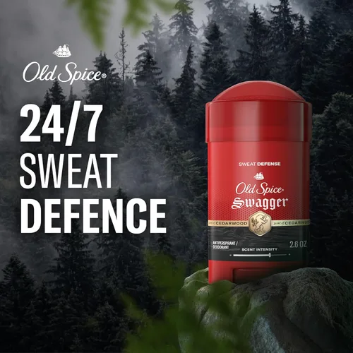 Miniatura 3 de Old Spice Sweat Defense Antitranspirante y desodorante para hombres, protección definitiva del sudor 24/7, aroma de larga duración, suave y sólido