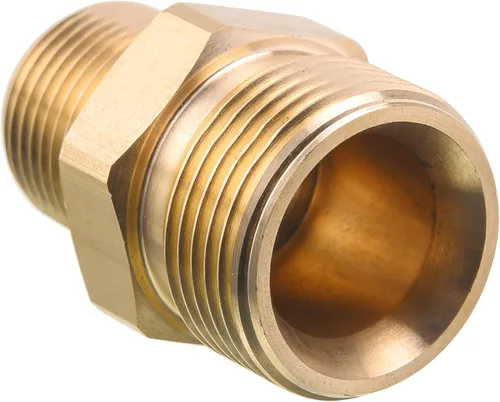Miniatura 6 de M MINGLE - Ajuste para lavadora de presión M22, adaptador macho NPT de 3/8 pulgadas a macho M22 de 14 mm, 4500 PSI
