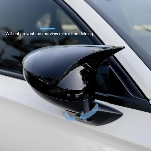 Miniatura 3 de Thenice Funda para espejo retrovisor Civic de 11ª generación, protector de espejo retrovisor lateral compatible con Honda Civic 2022 2023 2024 2025