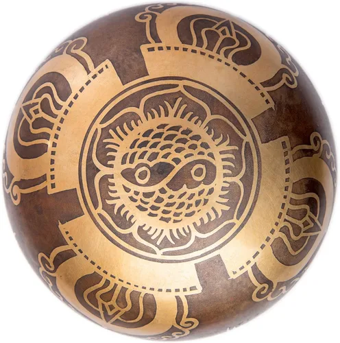 Miniatura 3 de HIMALAYAN BAZAAR - Juego de cuencos tibetanos de 4 pulgadas, fácil de tocar, auténtico, hecho a mano para meditación, sonido de 7 chakras, curación
