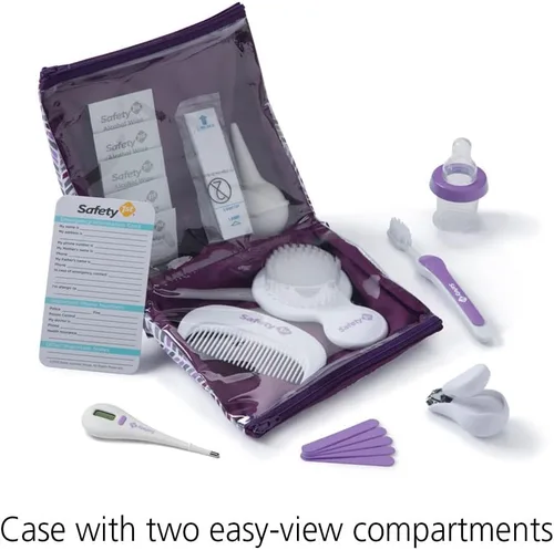 Miniatura 2 de Kit de cuidado y salud del bebé Safety 1st Deluxe, Jugo de Uva en Pirámides, Esenciales para bebés recién nacidos, Talla única, 24 piezas Jugo
