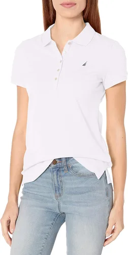 Miniatura 4 de Nautica Polo de algodón de manga corta con 5 botones para mujer