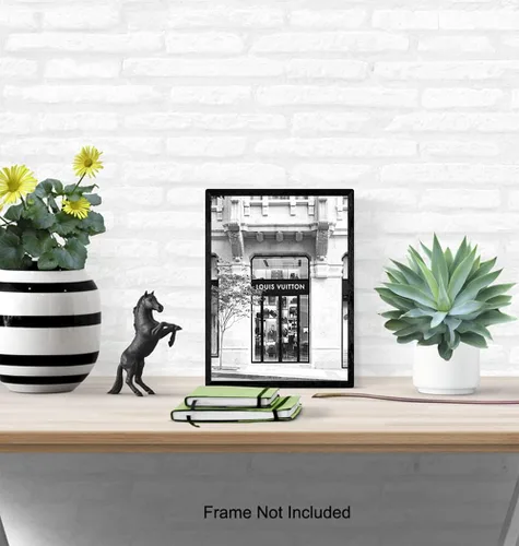 Miniatura 5 de Foto de Designer Store - Decoración de pared glamorosa - Póster de arte único para el hogar de diseño para apartamento, sala de estar, dormitorio