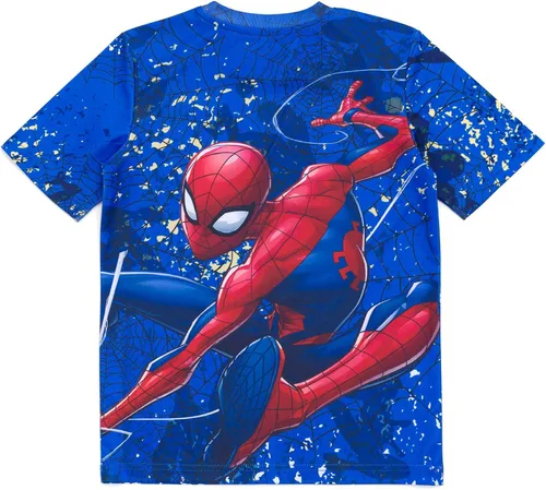 Miniatura 6 de Marvel Conjunto de camiseta y pantalones cortos de Spider-Man para niños pequeños y grandes