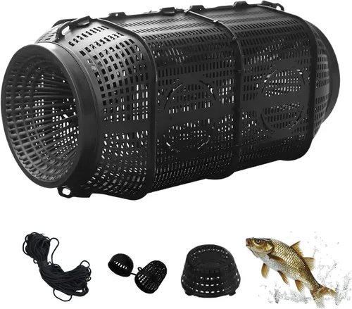 Trampa para cangrejos – Trampa portátil para cangrejos de río, jaula duradera para cangrejos, equipo de pesca al aire libre | Trampa plegable ligera