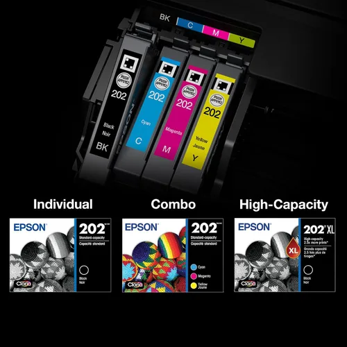 Miniatura 5 de Epson 202 Claria Ink Cartucho negro de capacidad estándar (T202120-S) funciona con Workforce WF-2860, Expression XP-5100