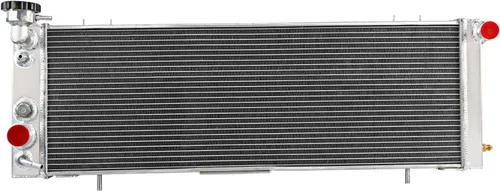 Miniatura 4 de Radiador de aluminio CU1193 para 1991-2001 Jeep Cherokee Comanche Wagoneer XJ 2.5 L4 4.0 L6 Radiador de gas 3 radiadores de núcleo de fila