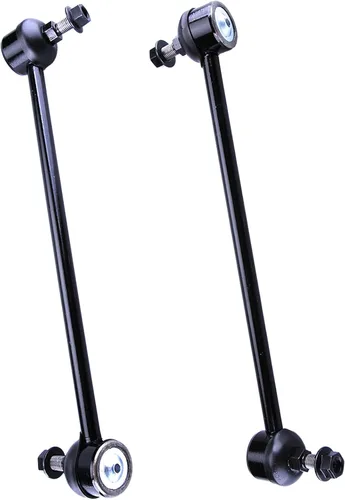 Miniatura 43 de 2 paquetes de kit de enlace de barra estabilizadora Compatible con Jeep TJ 1997-2006, enlace de barra antivuelco delantera Compatible con Jeep