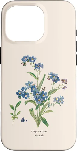 Miniatura 20 de Forget Me Not Flower - Carcasa para iPhone 17, diseño de flores silvestres