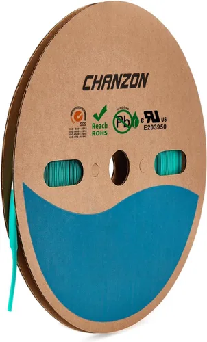 Miniatura 11 de CHANZON - Tubo termorretráctil de poliolefina de 2:1, relación 3/16" (5mm), rollo de 8 pies (2.5M de longitud total), funda transparente