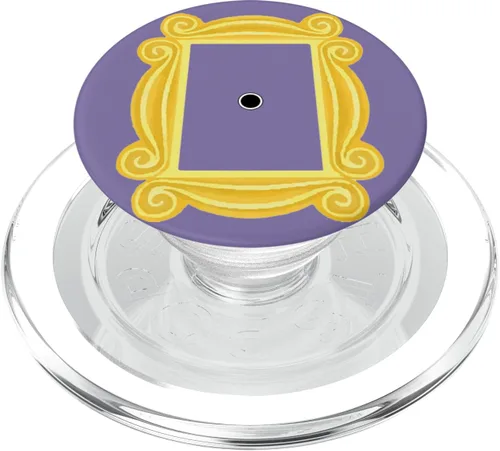 Miniatura 9 de Marco amarillo de puerta morada, mirilla, regalo divertido, PopSockets estándar PopGrip