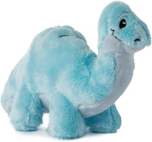 Miniatura 2 de The Petting Zoo ZOOLOGEE - Peluche de animal de peluche de Brachiosaurus, dinosaurio azul, 11 pulgadas