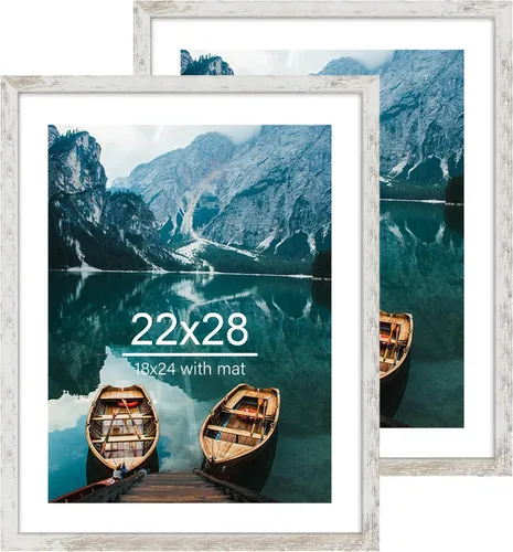 Miniatura 105 de Hongkee - Juego de 2 marcos de fotos, HK042515-MD5.5X8.5-BK(2PK)