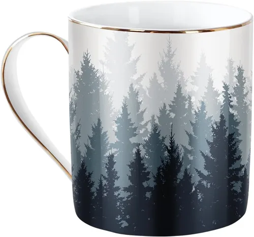 Miniatura 8 de Taza de café de cerámica de mármol, taza de té para oficina y hogar, 14 OZ, taza de café y té para mujeres y hombres, mármol negro+dorado