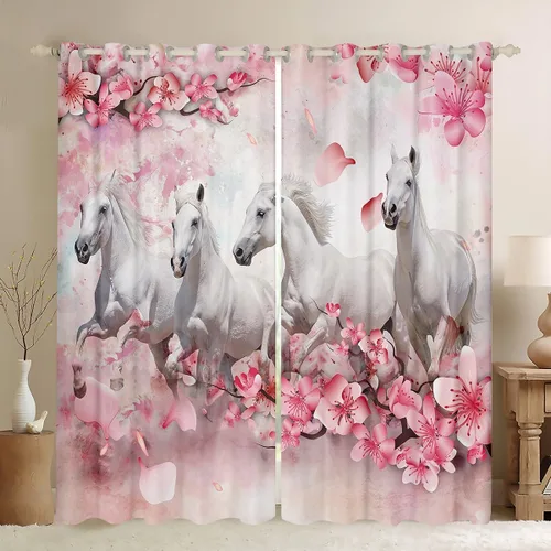Miniatura 14 de Cortinas de ventana con bandera estadounidense, cortinas de fútbol para niños, 42 pulgadas de ancho x 84 pulgadas de largo, tratamientos de ventana