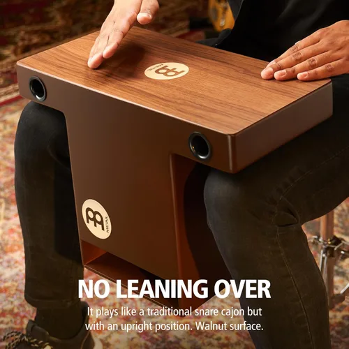 Miniatura 2 de Meinl Slaptop Cajón Box Drum con bordones internos y puertos de sonido de proyección hacia adelante - NO FABRICADO EN CHINA - Superficie de juego