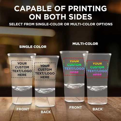 Miniatura 6 de Lord Shooter - Vasos de chupito grabados a medida de 1.75 onzas, paquete de 10/50/100, texto personalizado, logotipo, fiesta de cumpleaños número